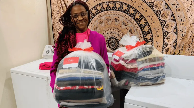 Brockport woman makes money doing other people's laundry with Poplin