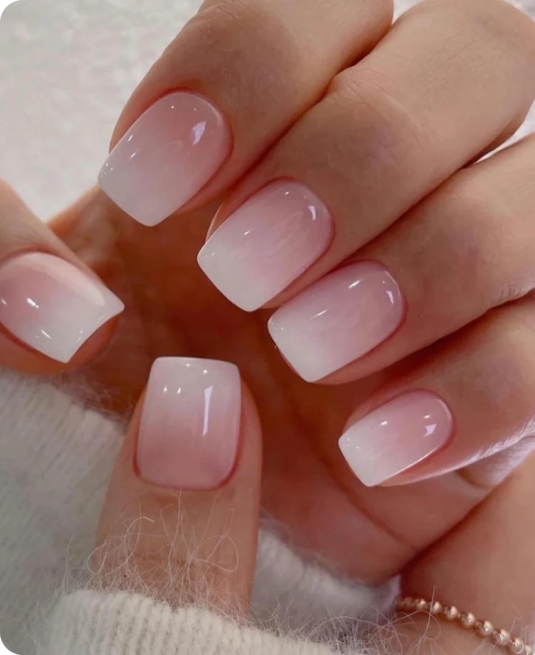 Freshly manicured nails