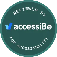 Accesibe badge