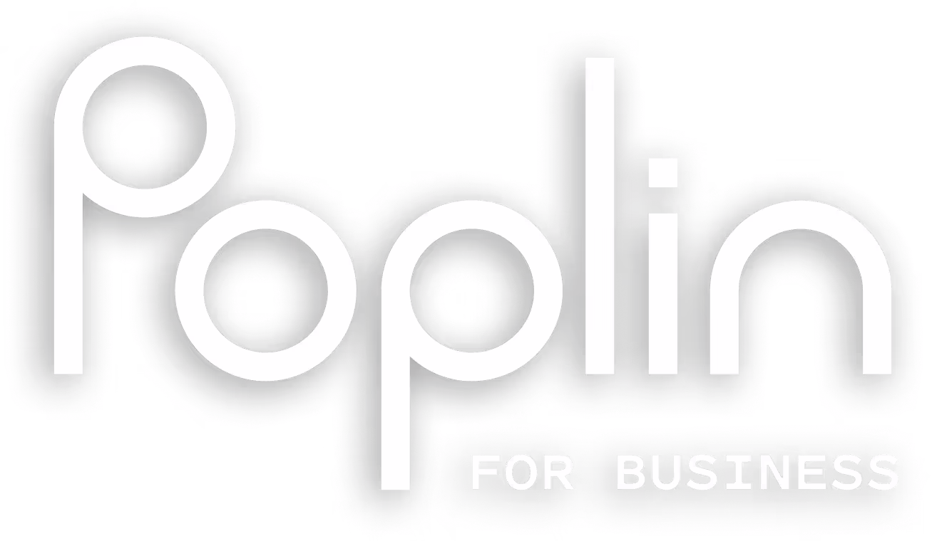 Poplin for Business Logo